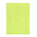 School Smart School Smart 085423 8 x 11 In. Sulphite Paper Essay And Composition Paper With Margin; Yellow; Pack - 500 85423
